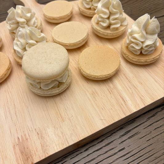Vanilla Bean Macarons
