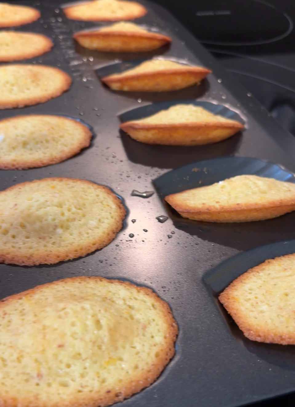 French Madelines pastry