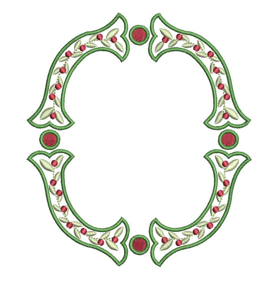 Monogrammed Holiday Tea Towels • Christmas Kitchen Gift • 100% Cotton