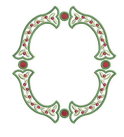 Monogrammed Holiday Tea Towels • Christmas Kitchen Gift • 100% Cotton