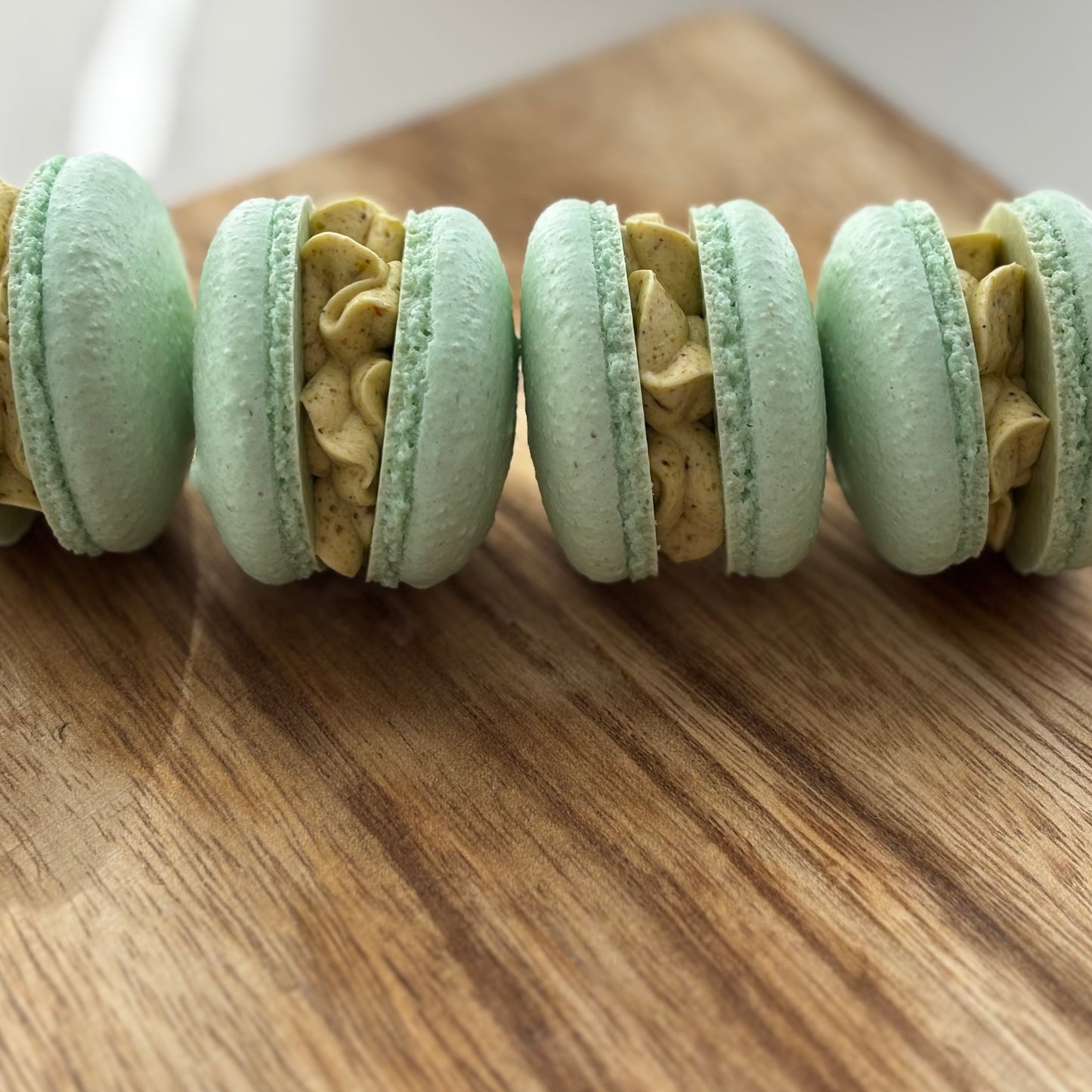Pistachio Macarons