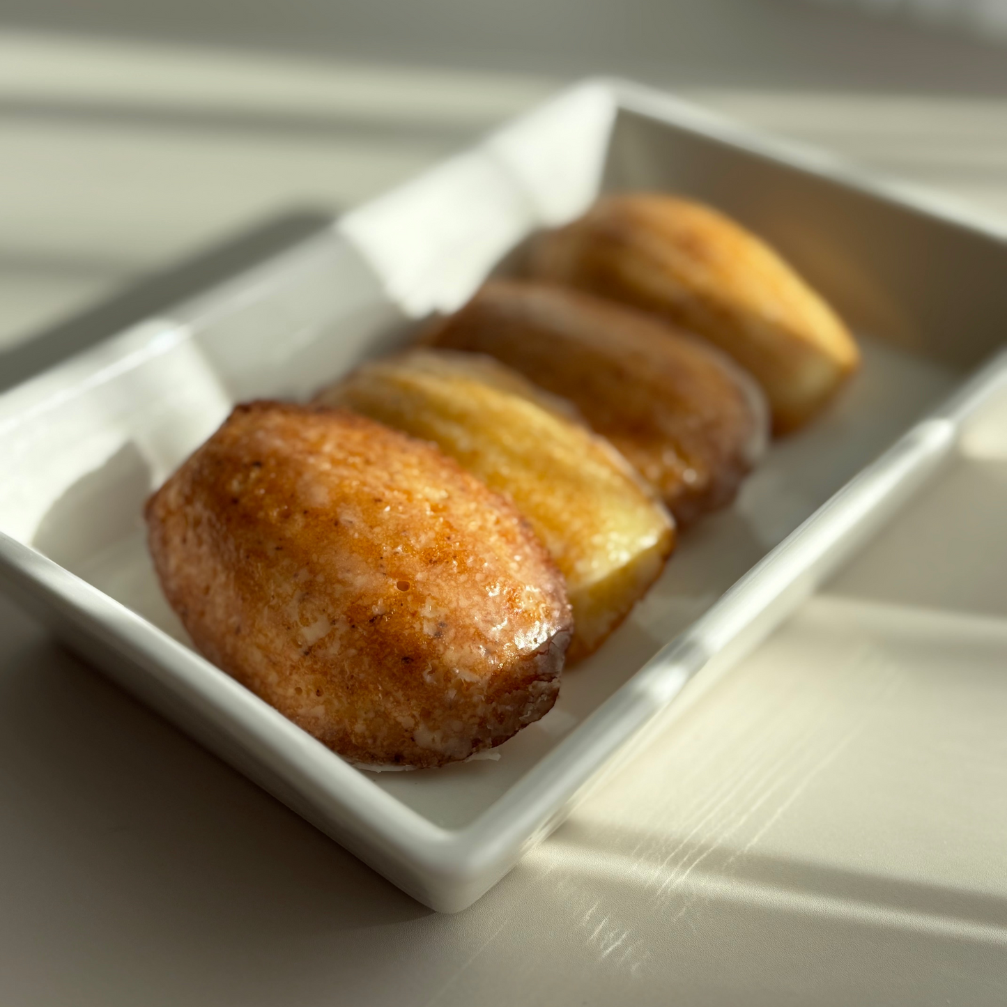 French Madelines tea cakes