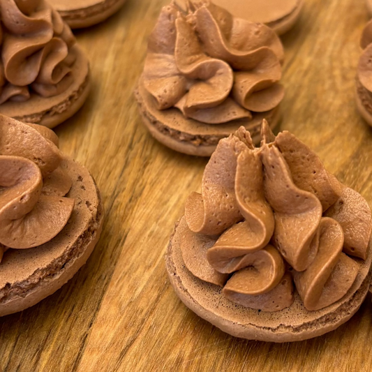 Chocolate French Macarons