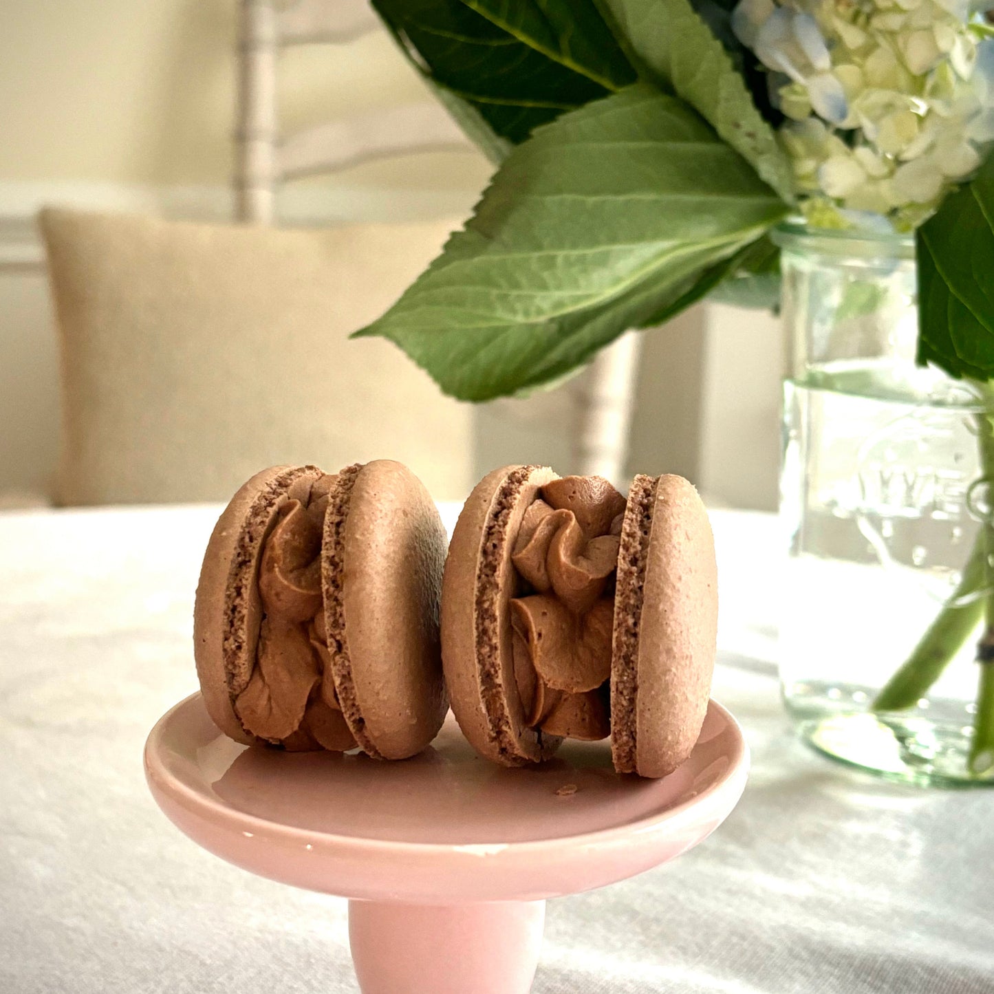 Chocolate French Macarons