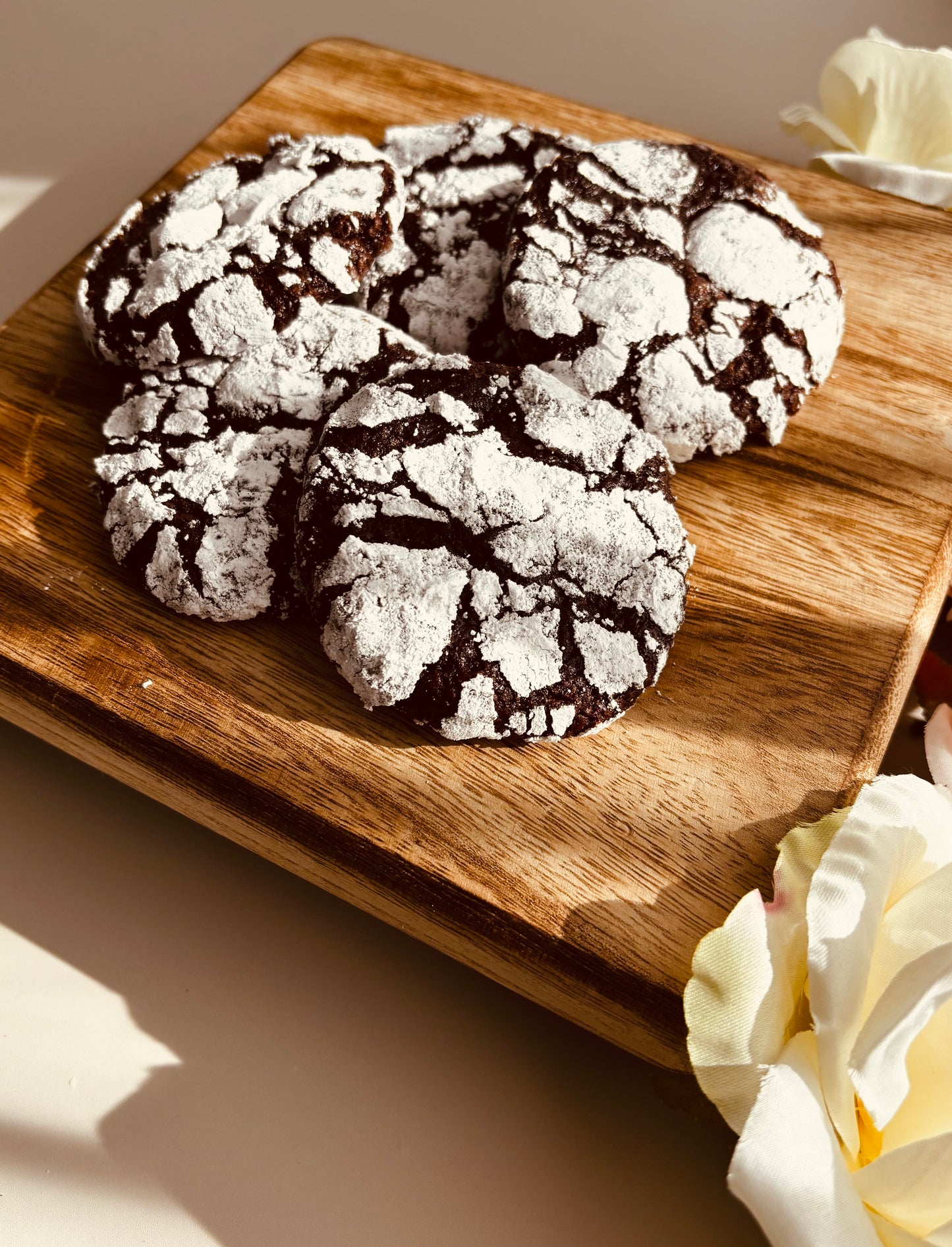 Classic Chocolate Crinkle Cookie