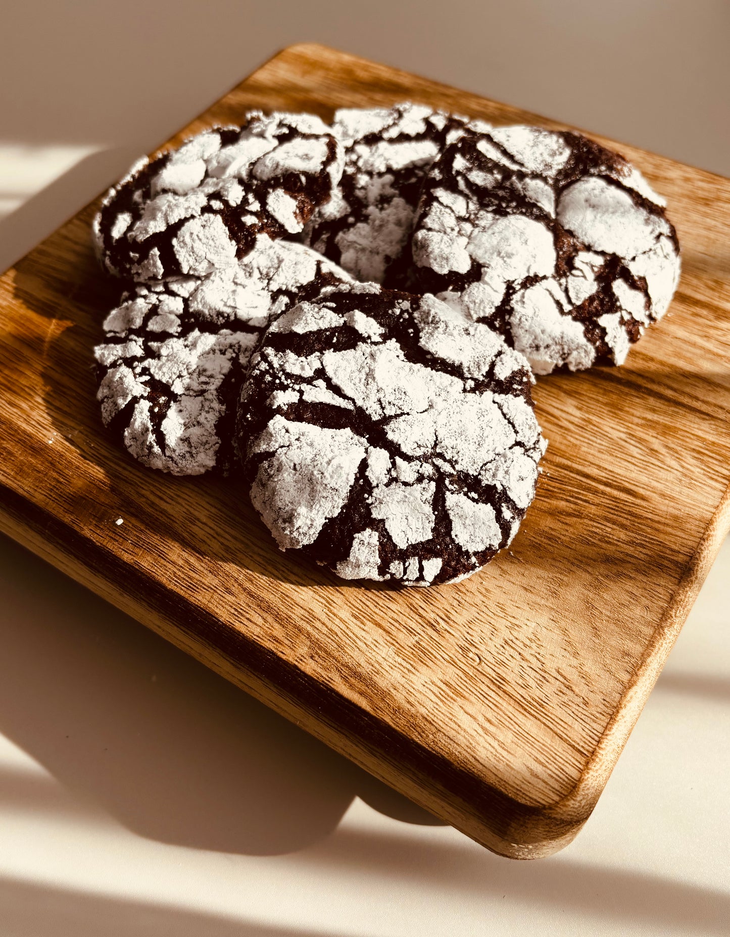 Classic Chocolate Crinkle Cookie