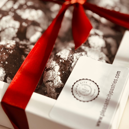 Chocolate Crinkle Cookies box